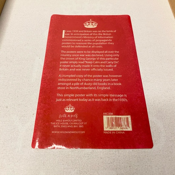 Keep Calm And Carry On - Canvas Wall Art - Picture 2 of 3